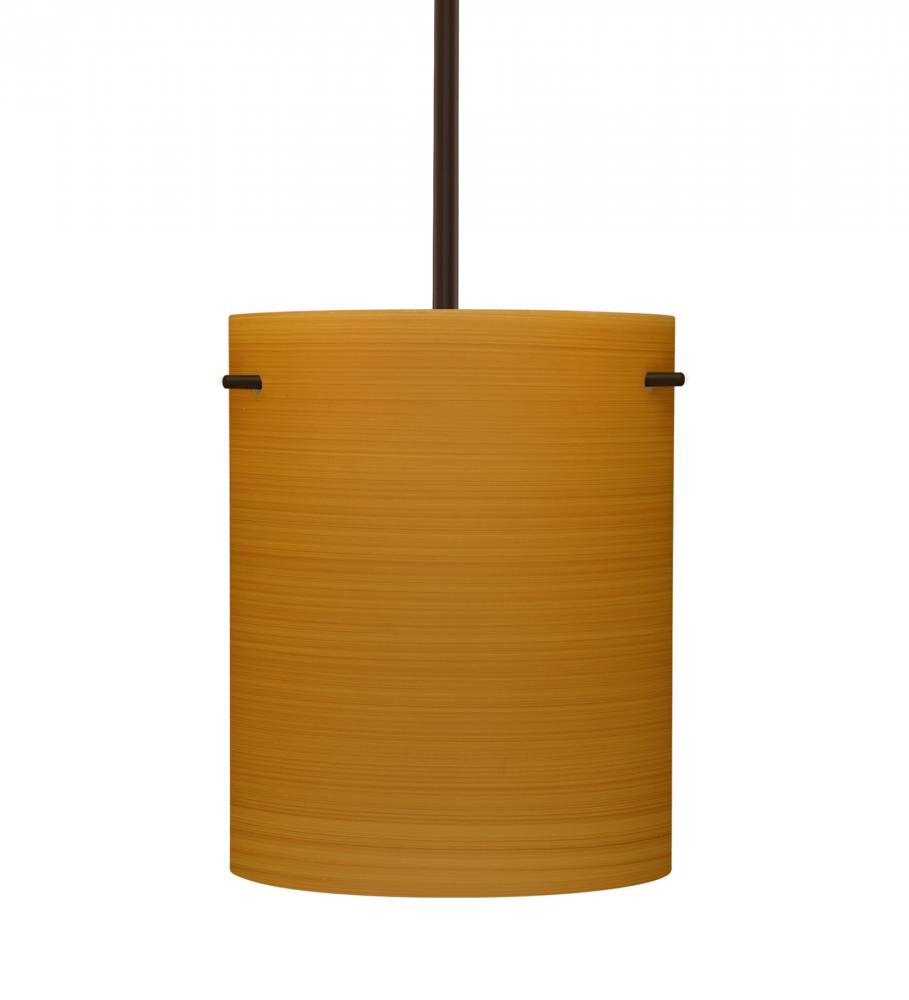 Besa Tamburo 8 Pendant Oak Bronze 1x11W LED