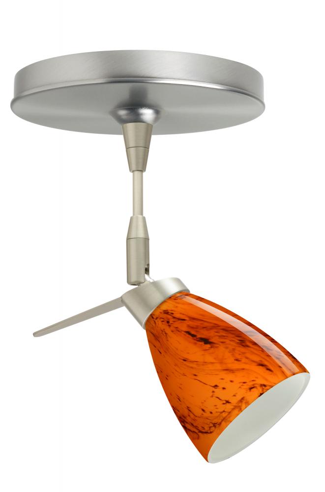 Besa Spotlight Andi Satin Nickel Habanero 1x35W Halogen Mr11