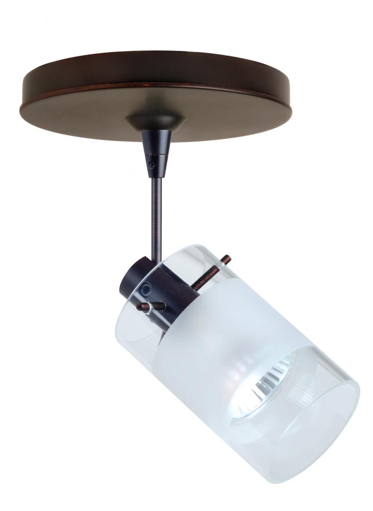 Besa Spotlight Scope Bronze Clear/Frost 1x50W Halogen Mr16