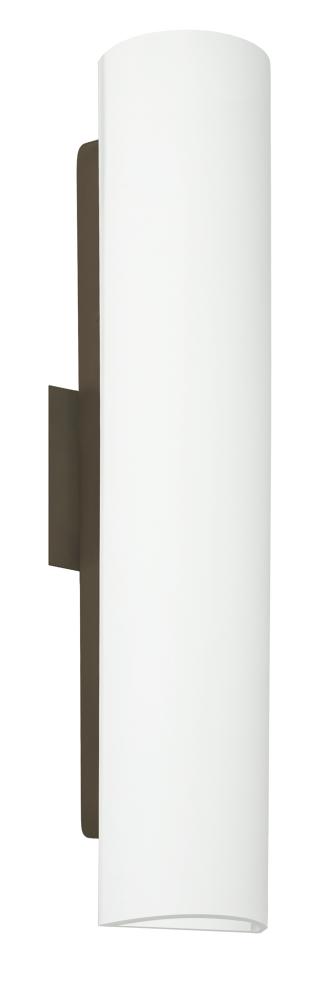 Besa Wall Darci 21 Bronze Opal Matte 2x5W LED