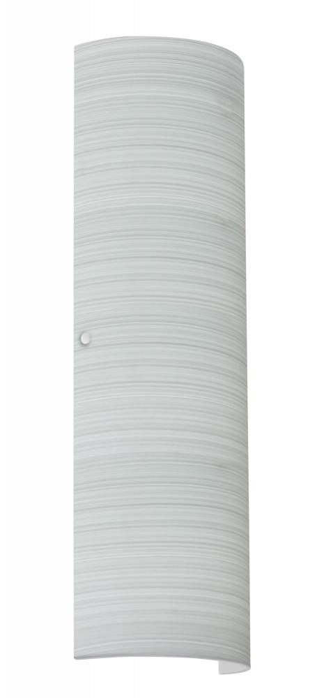 Besa Wall Torre 22 White Chalk 2x100W Medium Base