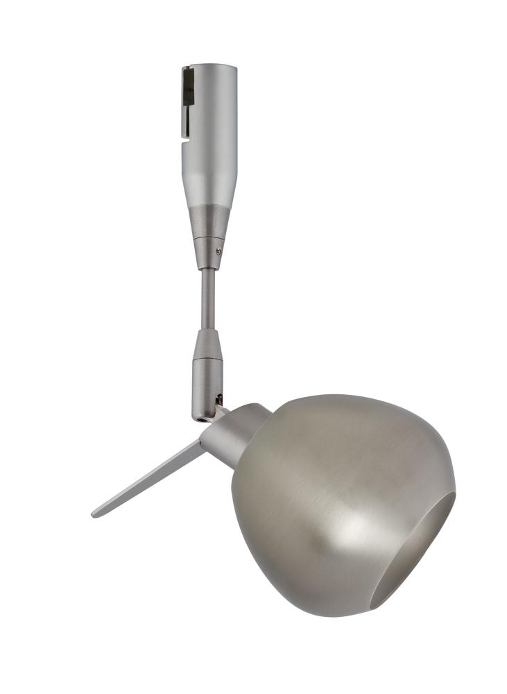 Besa Mojo Spotlight With 12" Stem Metal Satin Nickel 1x50W Halogen Mr16