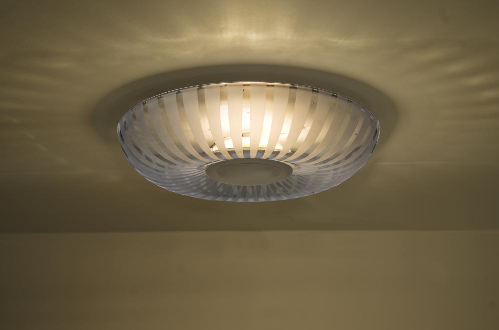 Besa, Spira 10 Ceiling, Smoke, Satin Nickel, 1x10W LED