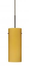 Besa Lighting 1JC-4123VM-BR - Besa Stilo 10 Pendant Bronze Vanilla Matte 1x100W Medium Base