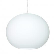 Besa Lighting 1JC-477507-SN - Besa Pendant Jordo Satin Nickel Opal Matte 1x150W Medium Base