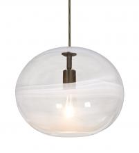 Besa Lighting 1JC-GENOCL-EDIL-BR - Besa Geno Cord Pendant