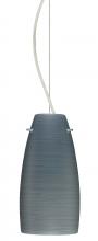 Besa Lighting 1KX-1512TN-LED-SN - Besa Tao 10 LED Cable Pendant Titan Satin Nickel 1x9W LED