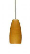 Besa Lighting 1TT-1512OK-SN - Besa Tao 10 Stem Pendant Satin Nickel Oak 1x100W Medium Base