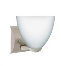 Besa Lighting 1WZ-757207-SN - Besa Wall Sasha Satin Nickel Opal Matte 1x75W Medium Base