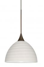 Besa Lighting 1XC-4679KR-LED-BR - Besa Pendant Brella Bronze Chalk 1x6W LED