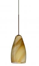 Besa Lighting 1XC-7198HN-BR - Besa Pendant Karli Bronze Honey 1x50W Halogen