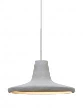 Besa Lighting 1XC-MODUSNA-LED-SN - Besa Modus Cord Pendant, Natural, Satin Nickel Finish, 1x9W LED