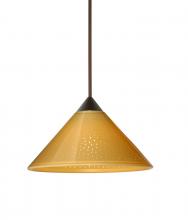 Besa Lighting 1XT-282490-LED-BR - Besa Pendant Kona Bronze Mango Starpoint 1x5W LED