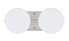 Besa Lighting 2WS-773807-SN - Besa Wall Ciro Satin Nickel Opal Matte 2x50W G9