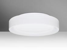 Besa Lighting PELLA1607C-LED - Besa Pella 16 Ceiling, Opal Matte, 1x24W LED