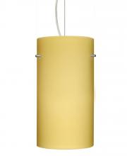 Besa Lighting 1KX-4120VM-SN - Besa Pendant Tondo 12 Satin Nickel Vanilla Matte 1x150W A21