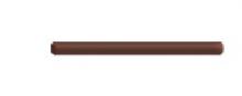 Besa Lighting R12-EXT06-BR - Besa 6In. Extension Post Bronze