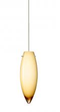 Besa Lighting 1XP-4096VG-SN - Besa Pendant Juliette Satin Nickel Vanilla Glossy 1x35W Halogen