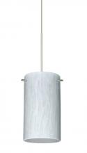 Besa Lighting RXP-440419-SN - Besa Stilo 7 Pendant Satin Nickel Carrera 1x50W Halogen