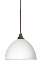 Besa Lighting 1XP-467907-BR - Besa Pendant Brella Bronze White 1x50W Halogen