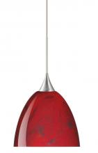 Besa Lighting 1XC-7570MA-SN - Besa Pendant Sasha Satin Nickel Magma 1x50W GY6.35