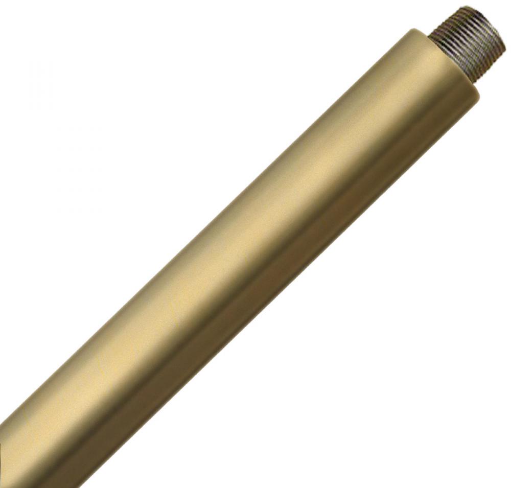 9.5" Extension Rod in Warm Brass