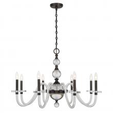 Savoy House 1-4278-8-15 - Aragon 8-Light Chandelier in Mediterranean Bronze