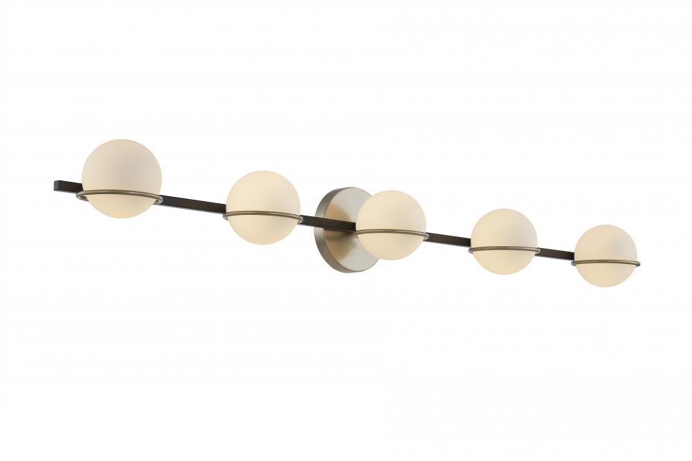 Centric 5-Light Bath Bar