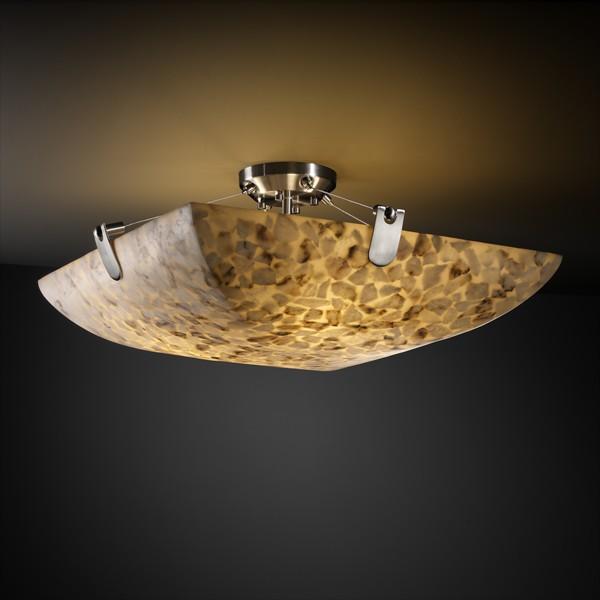 18" Semi-Flush Bowl w/ U-Clips