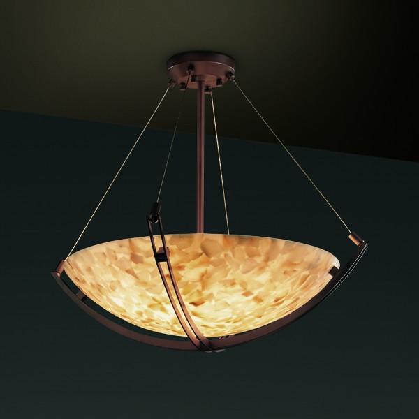 48" Pendant Bowl w/ Crossbar