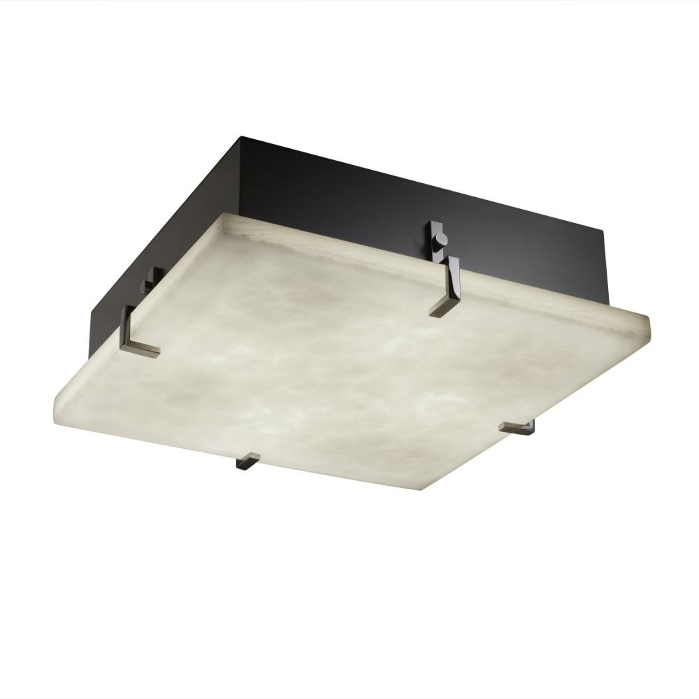 Clips 16" Square Flush-Mount