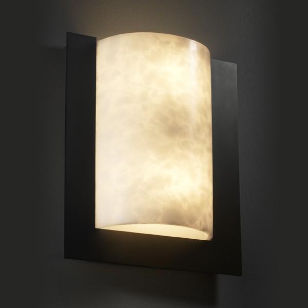 Framed Rectangle 3-Sided Wall Sconce (ADA)