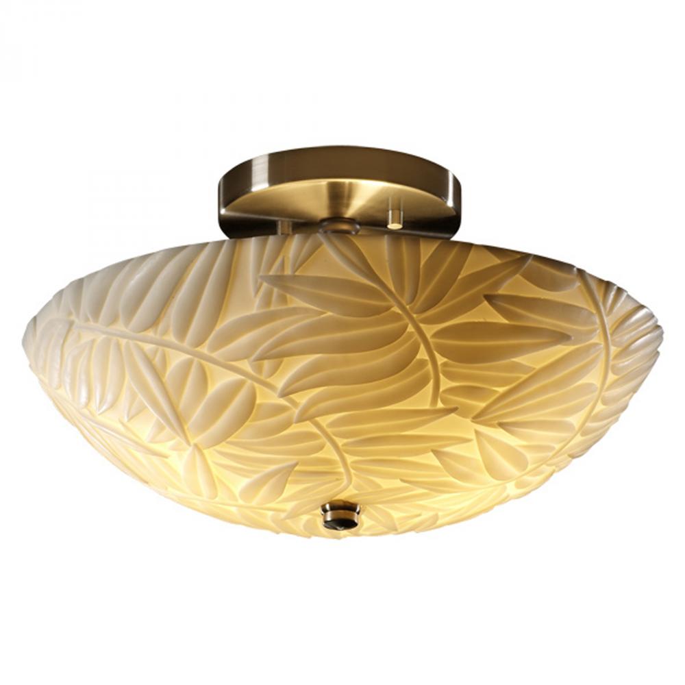 14" LED Semi-Flush Bowl