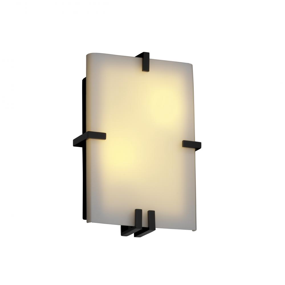 Clips Rectangle Wall Sconce (ADA)