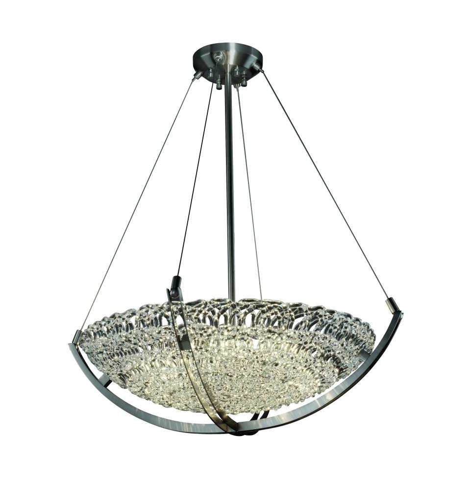 24" Pendant Bowl w/ Crossbar