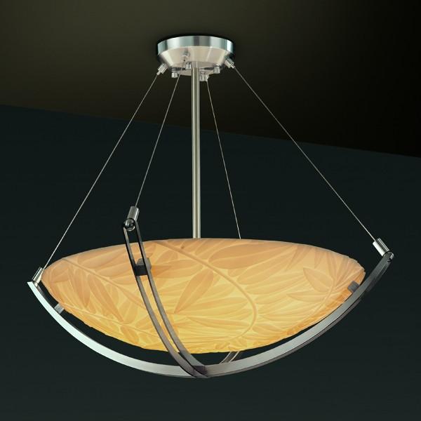 18" Pendant Bowl w/ Crossbar