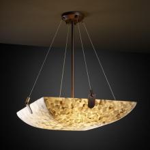 Justice Design Group ALR-9621-35-DBRZ-LED-3000 - 18" Pendant Bowl w/ U-Clips