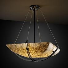 Justice Design Group ALR-9721-25-MBLK-LED-3000 - 18" Pendant Bowl w/ Crossbar