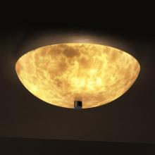 Justice Design Group CLD-9671-35-DBRZ-LED-3000 - 18" Semi-Flush Bowl w/ Fluorescent Lamping