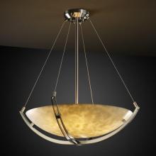 Justice Design Group CLD-9721-25-NCKL-LED-3000 - 18" Pendant Bowl w/ Crossbar