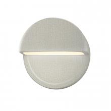 Justice Design Group CER-5610W-CRK - ADA Dome Outdoor LED Wall Sconce (Closed Top)