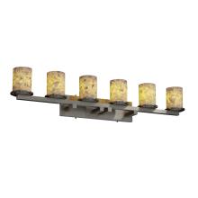 Justice Design Group ALR-8786-10-NCKL - Dakota 6-Light Bath Bar