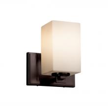 Justice Design Group FSN-8441-15-OPAL-DBRZ - Era 1-Light Wall Sconce