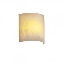 Justice Design Group FSN-5560-MROR-DBRZ-LED-1000 - Framed Square 3-Sided Wall Sconce (ADA)