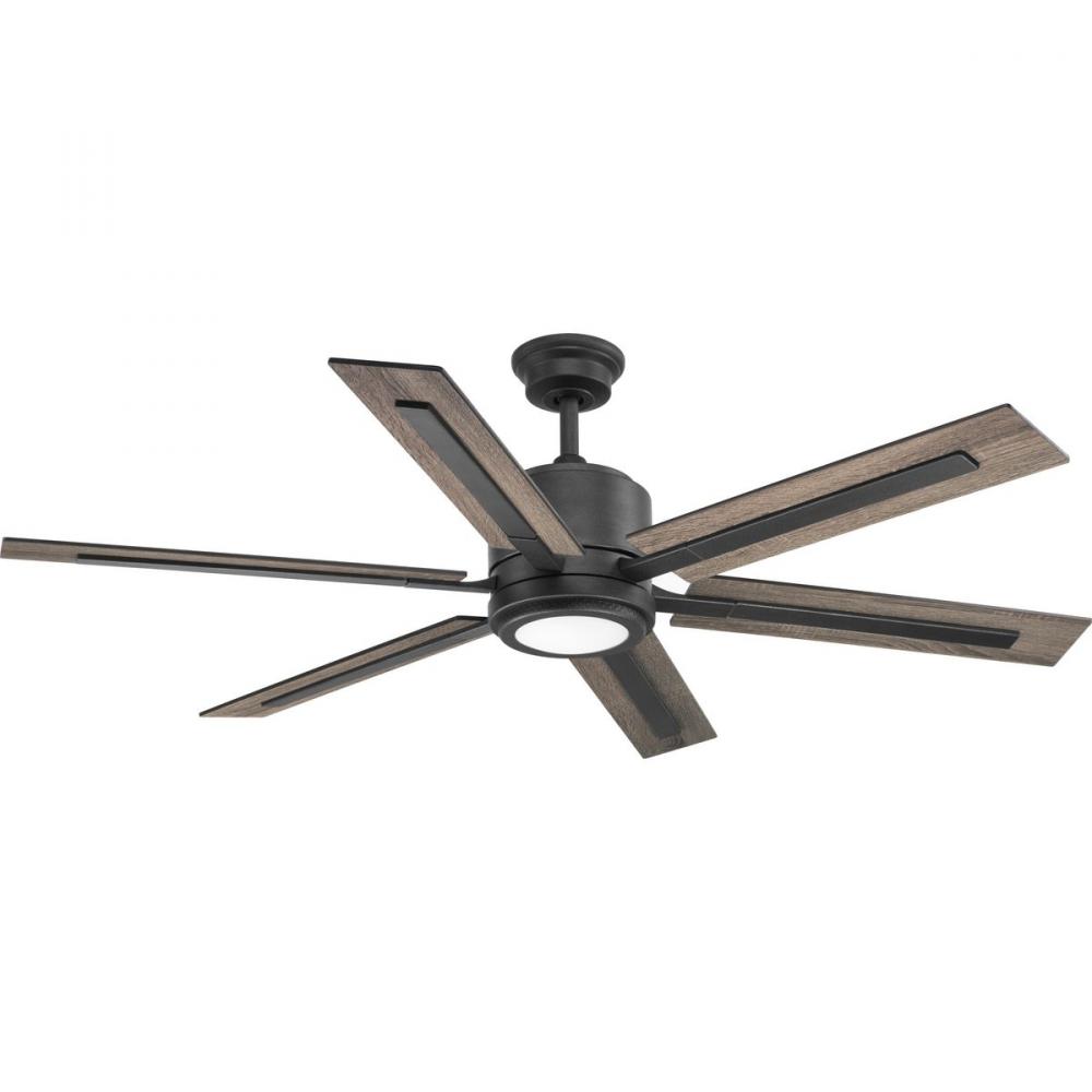 60IN 6 BLADE FAN W/ LED LGT