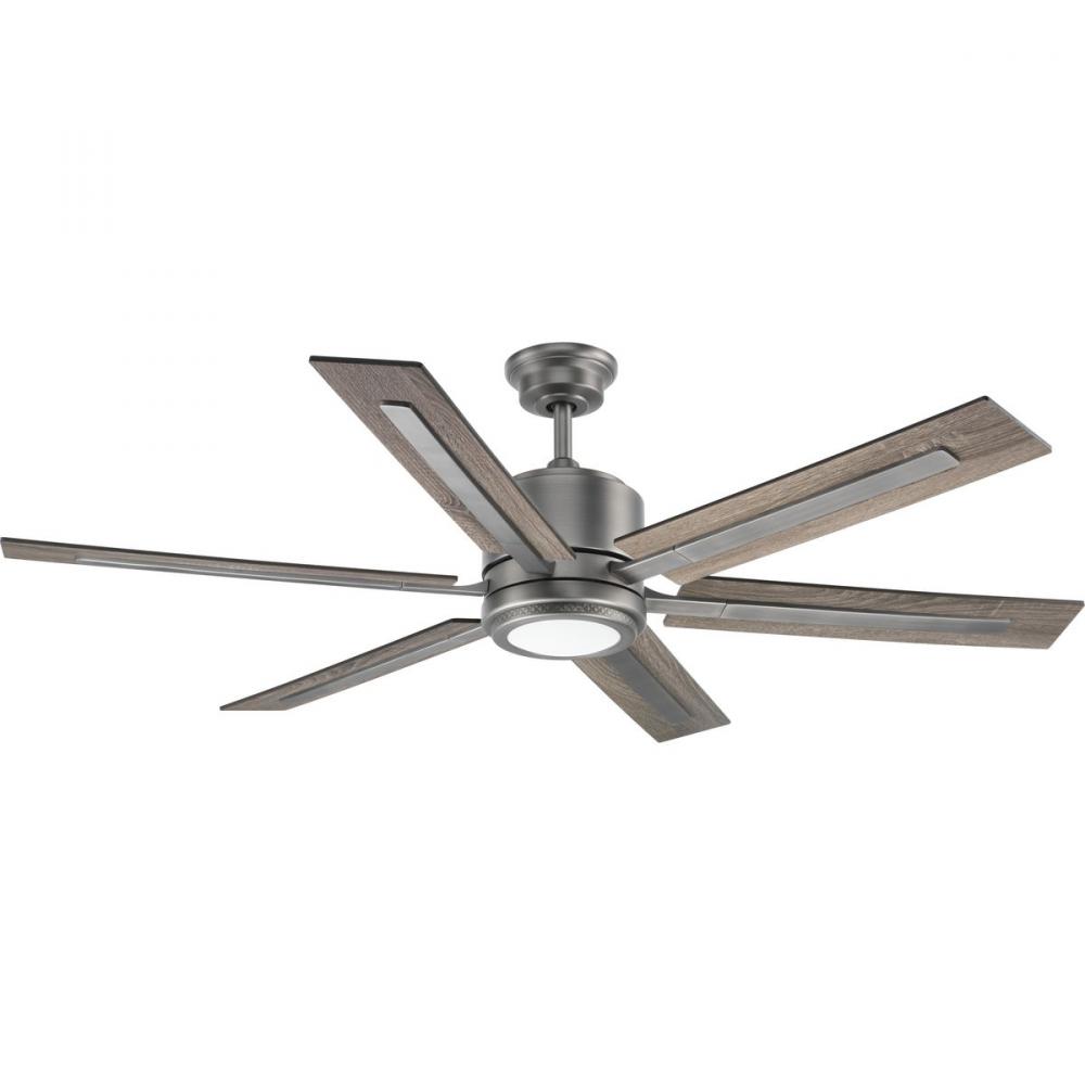 60IN 6 BLADE FAN W/LED LGT