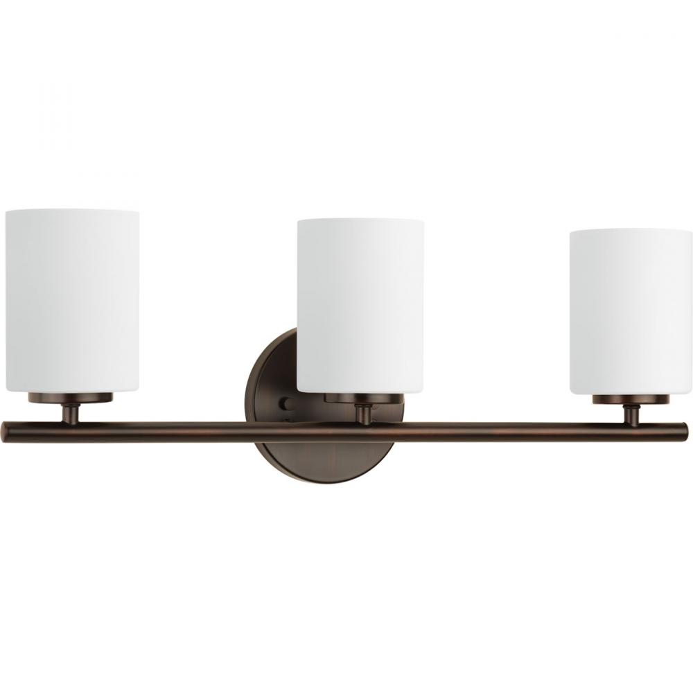 3 LIGHT BRONZE BATH VANITY