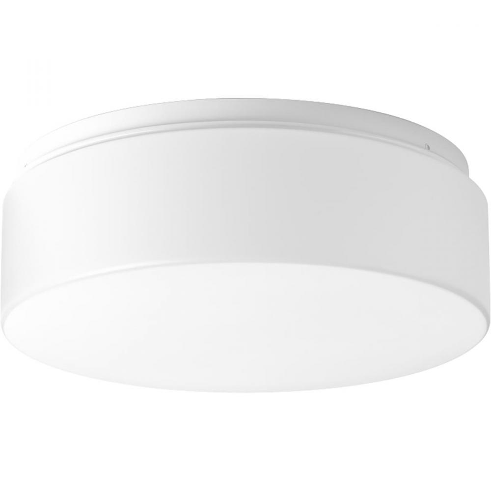 One-Light 11" LED Drum Flush Mount