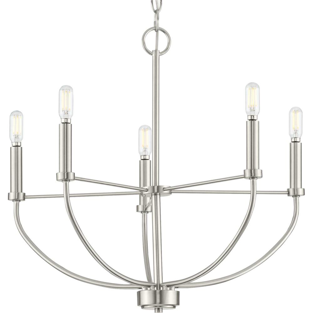 5-60W CAND CHANDELIER