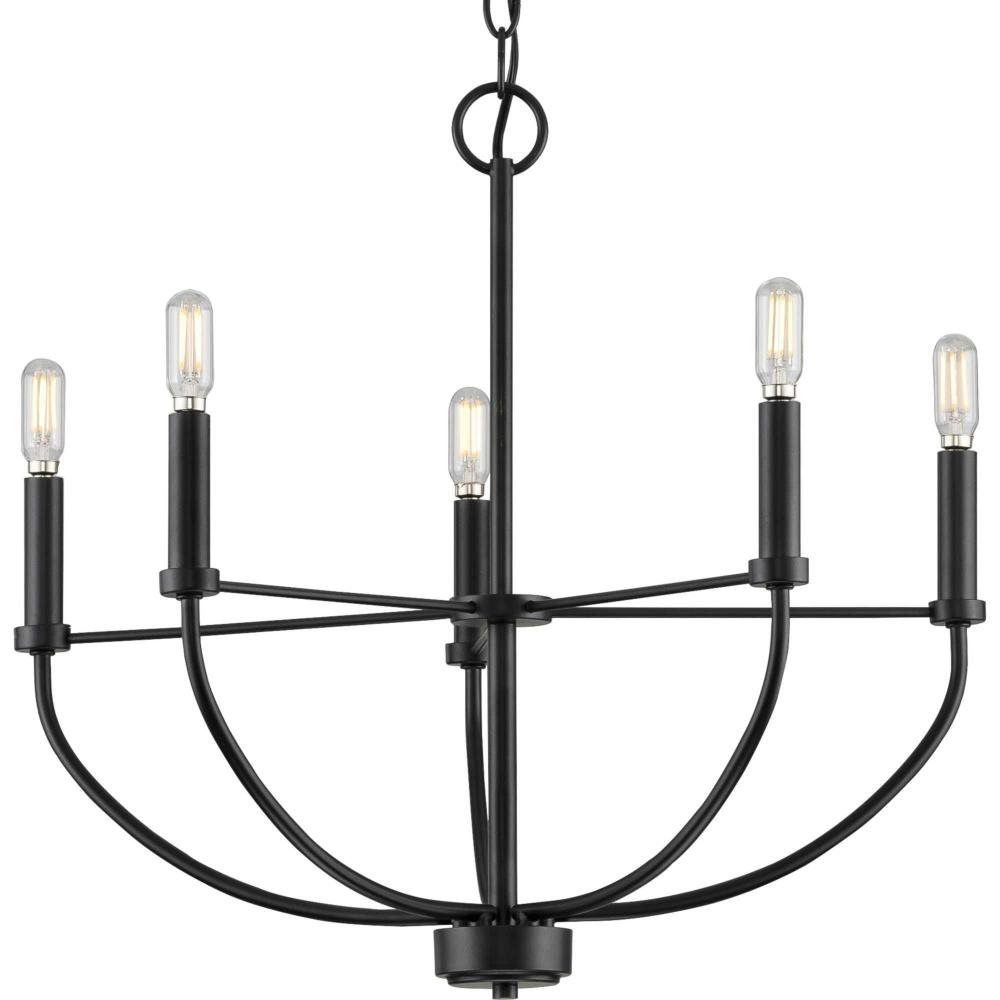 5-60W CAND CHANDELIER